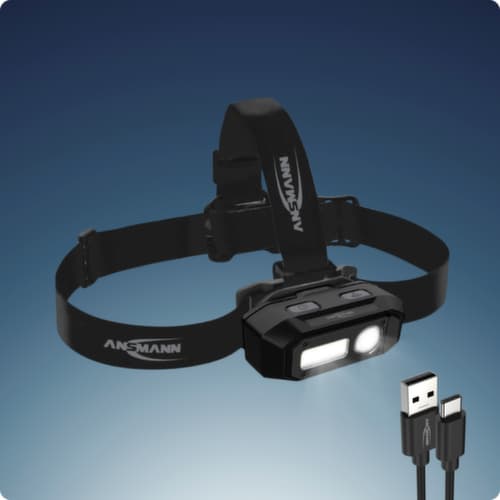 Ansmann Lampe frontale