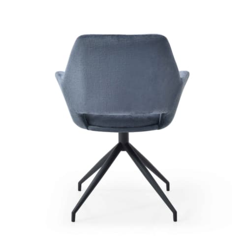 Bisley Siège visiteur Easy Meet G 739 avec accoudoirs, assise tissu (100 % polyester), bleu Oxford