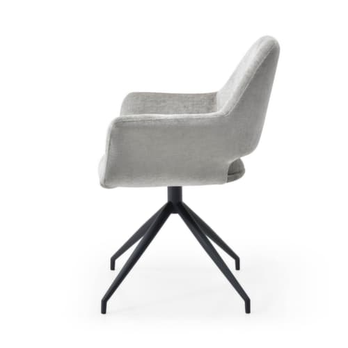 Bisley Siège visiteur Easy Meet G 744 avec accoudoirs, assise tissu (100 % polyester), portland