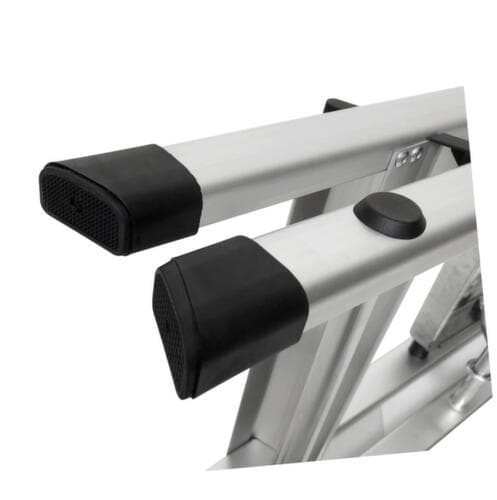 UDOBÄR escabeau en aluminium avec bac, 4 marches profilées