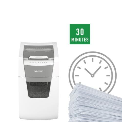 Leitz Destructeur de documents IQ OfficePro avec fonction AutoFeed
