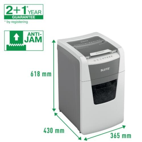 Leitz Destructeur de documents IQ OfficePro avec fonction AutoFeed