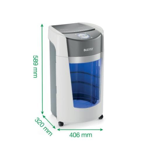 Leitz Destructeur de documents IQ OptiMax, micro 2x15 mm