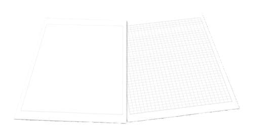 Franken Papier pour chevalet de conférence U-Act!Line blanc