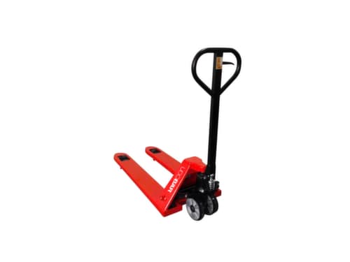 UDOBÄR Transpalette, 2500 kg force, polyuréthane/nylon
