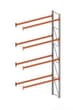 META Rayonnage à palettes MULTIPAL pour 10 palettes, largeur 2800 mm, 5 niveaux de stockage