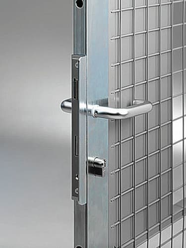 TROAX Porte coulissante pour parois de séparation, largeur 900 mm