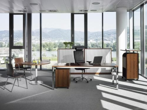 Nowy Styl Table de rallonge ronde E10 pour bureau