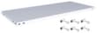 hofe Tablette pour rayonnage à boulonner type standard, largeur x profondeur 1300 x 600 mm
