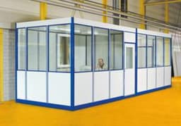 MDS Raumsysteme Plancher standard pour cabine d'atelier, largeur x profondeur 2100 x 2100 mm