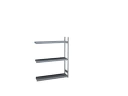 hofe Rayonnage grande largeur avec tablettes en acier