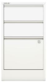 Bisley Armoire pour dossiers suspendus Home Filer, 1 extensions, blanc signalisation/blanc signalisation