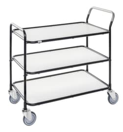 Kongamek Chariot à plateaux 850x508 mm, force 225 kg, 3 plateaux